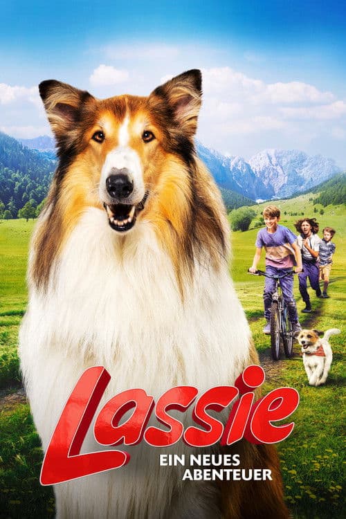 Plakat filmu: Lassie. Nowe przygody