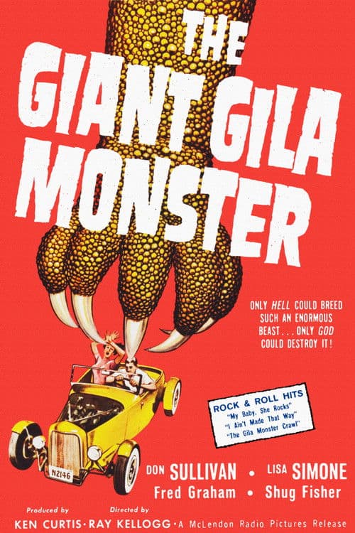 Plakat filmu: The Giant Gila Monster
