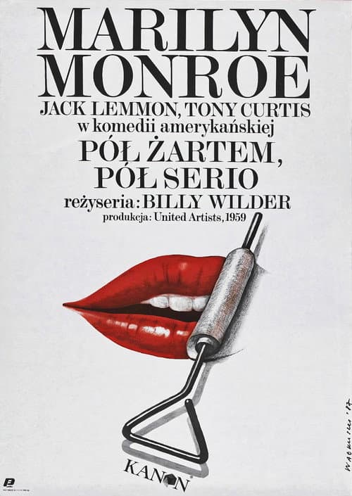 Plakat filmu: Pół żartem, pół serio